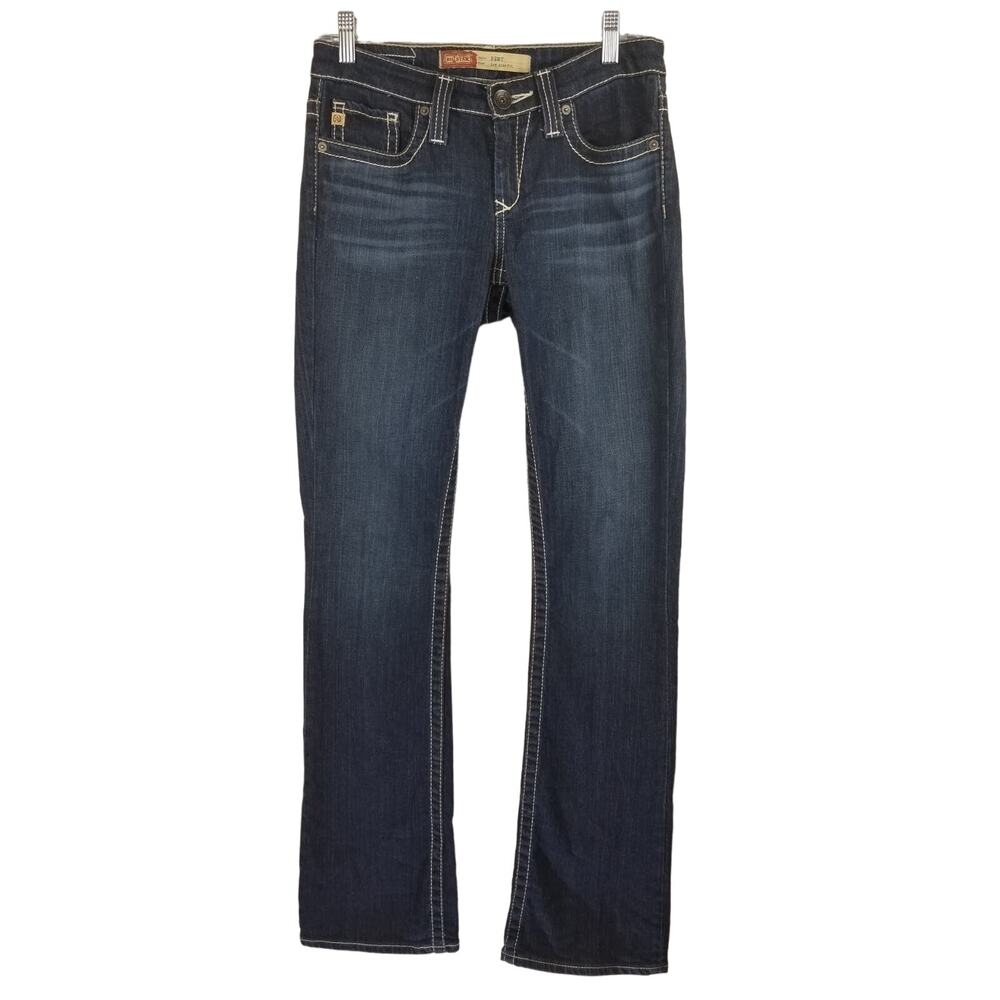 Big Star Buckle Dark Wash  Remy Low Rise Jeans  Women's 27 Long